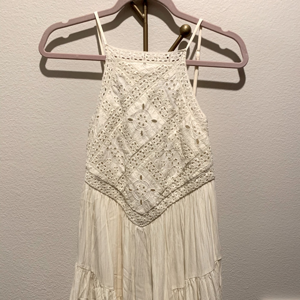 Cream summer dress